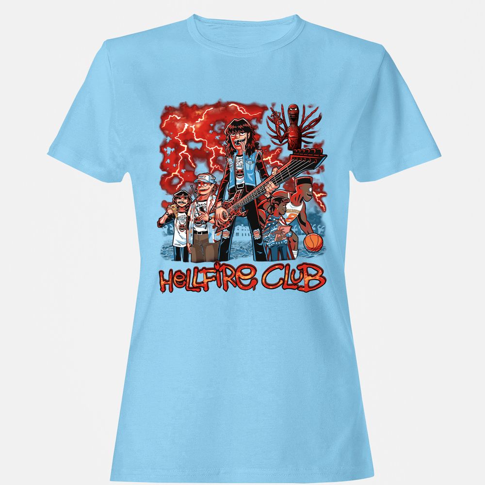 Women's T-Shirt - DU7LMZKZ - Light Blue - 8