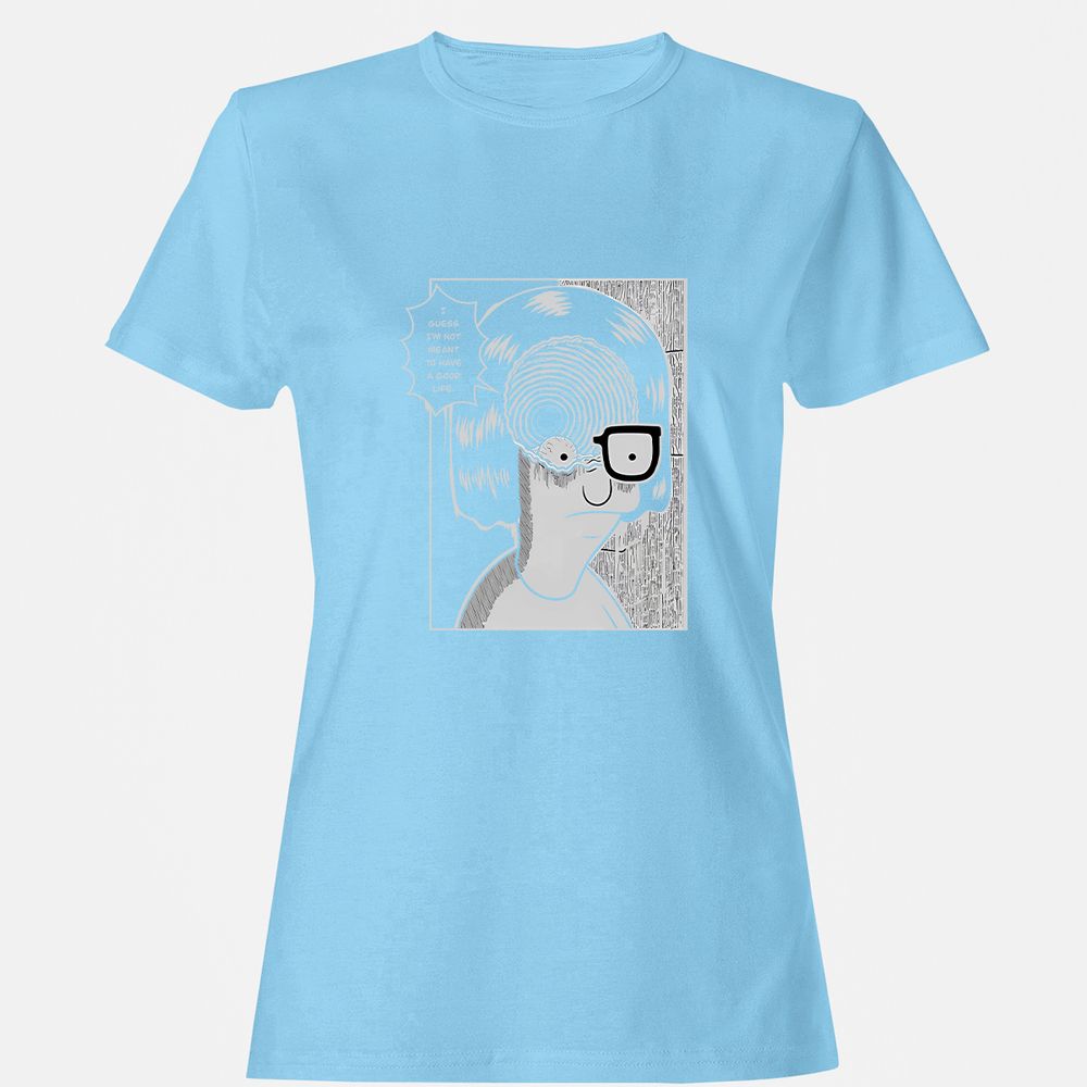 Women's T-Shirt - B1WZY522 - Light Blue - 8