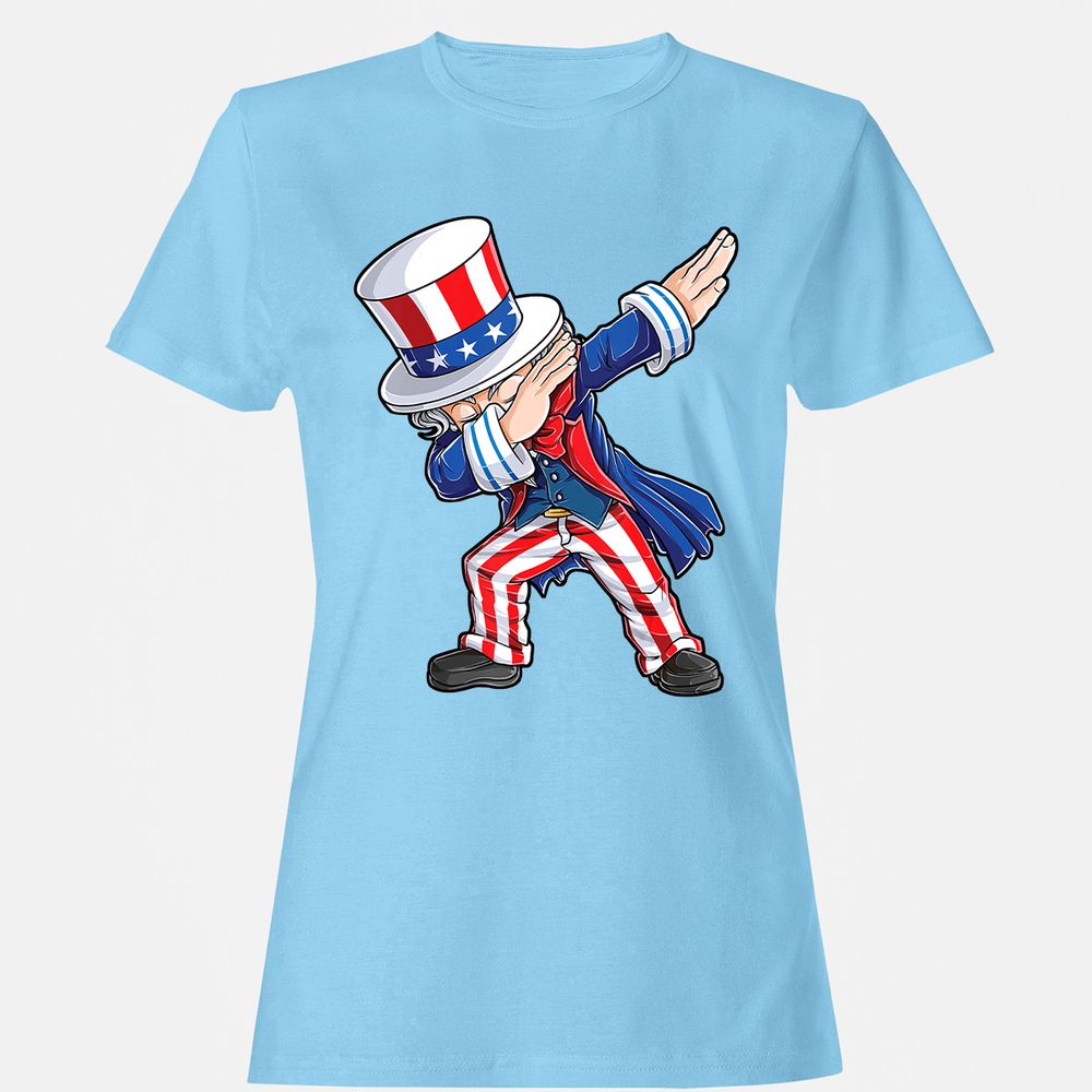 Women's T-Shirt - J87GLP42 - Light Blue - 8