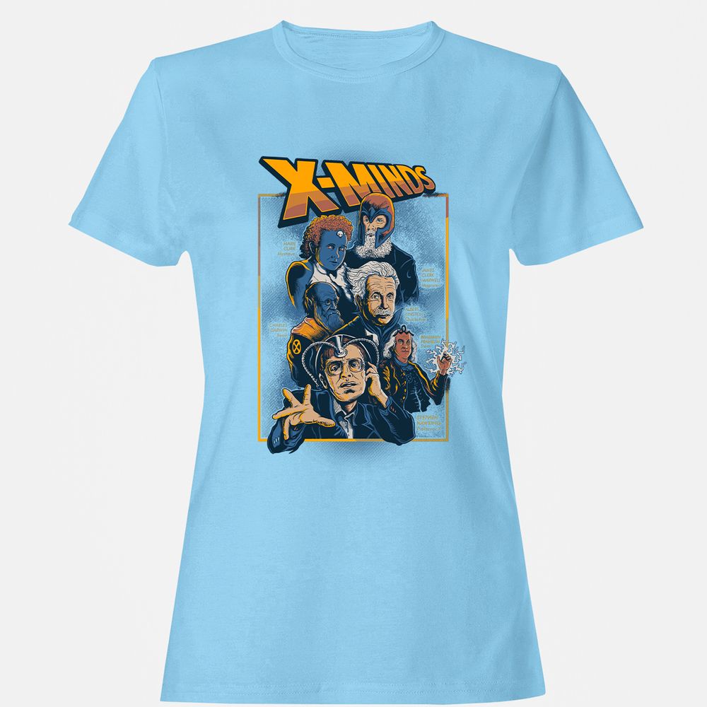 Women's T-Shirt - E2U4Y1TP - Light Blue - 8