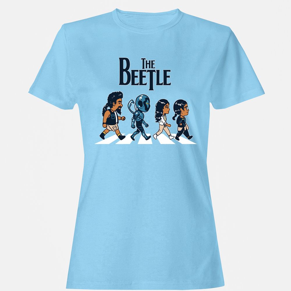 Women's T-Shirt - UZWQ94L5 - Light Blue - 8