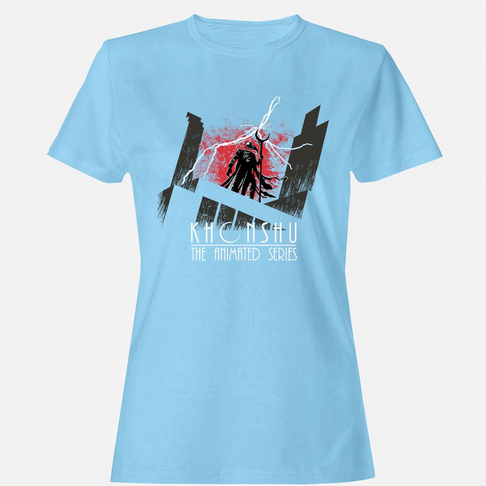 Women's T-Shirt - F6H8RUET - Light Blue - 8