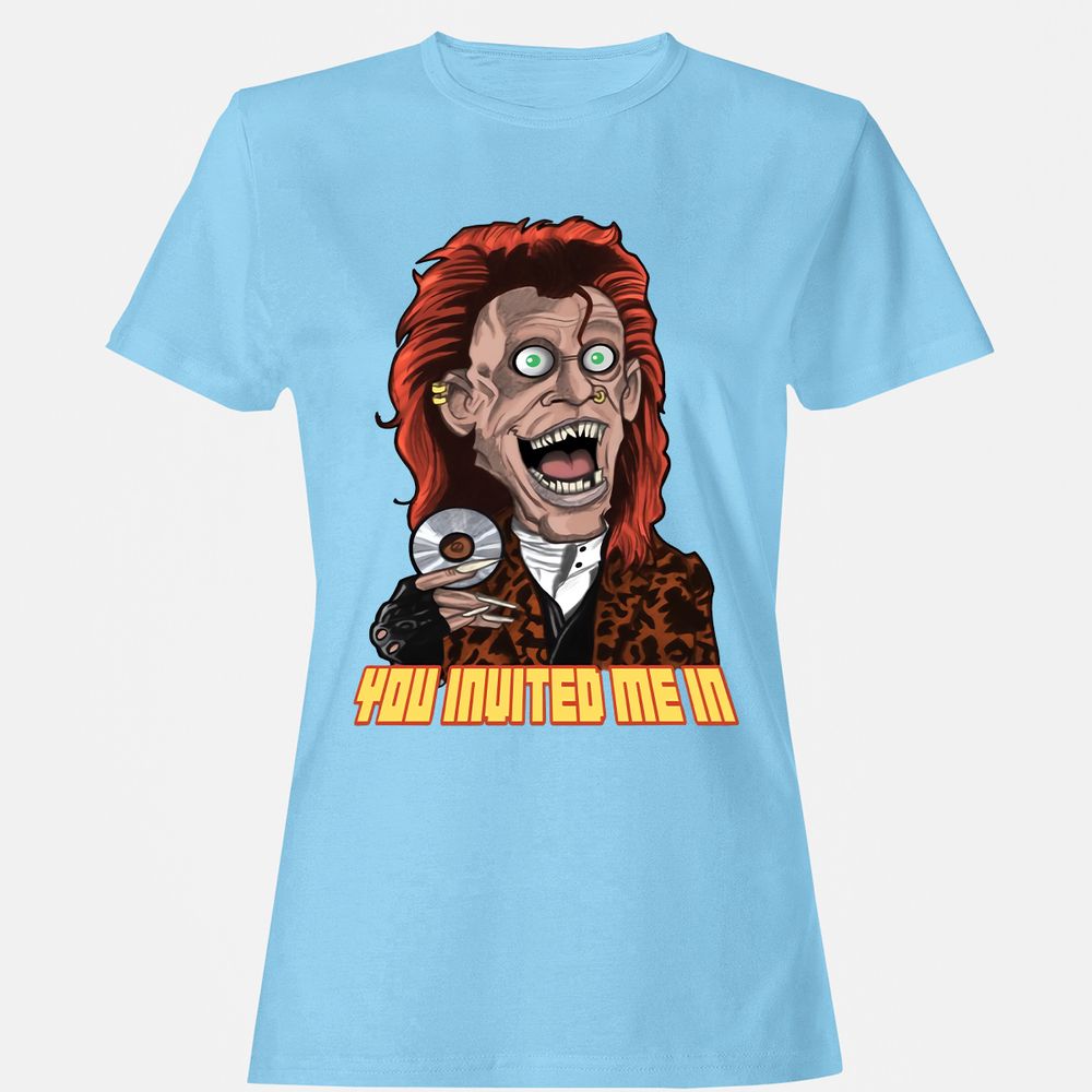 Women's T-Shirt - D448X85M - Light Blue - 8
