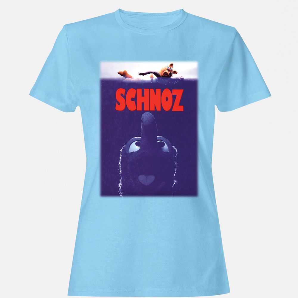 Women's T-Shirt - 46E8WQYB - Light Blue - 8