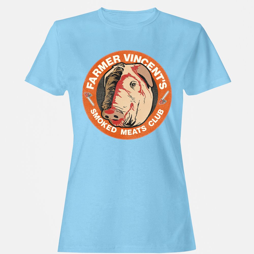 Women's T-Shirt - 9NN5NSJM - Light Blue - 8