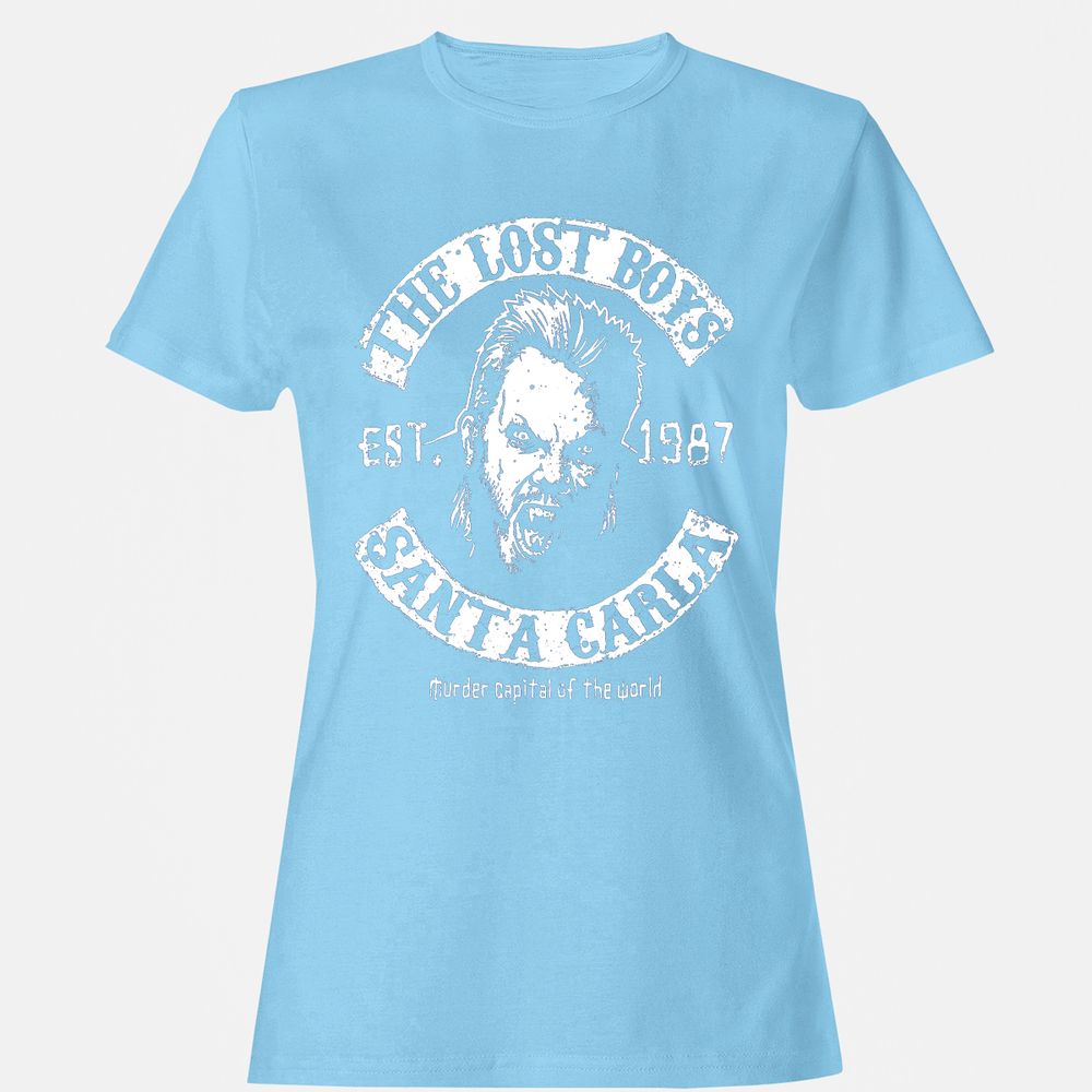 Women's T-Shirt - 9ADRD7F8 - Light Blue - 8