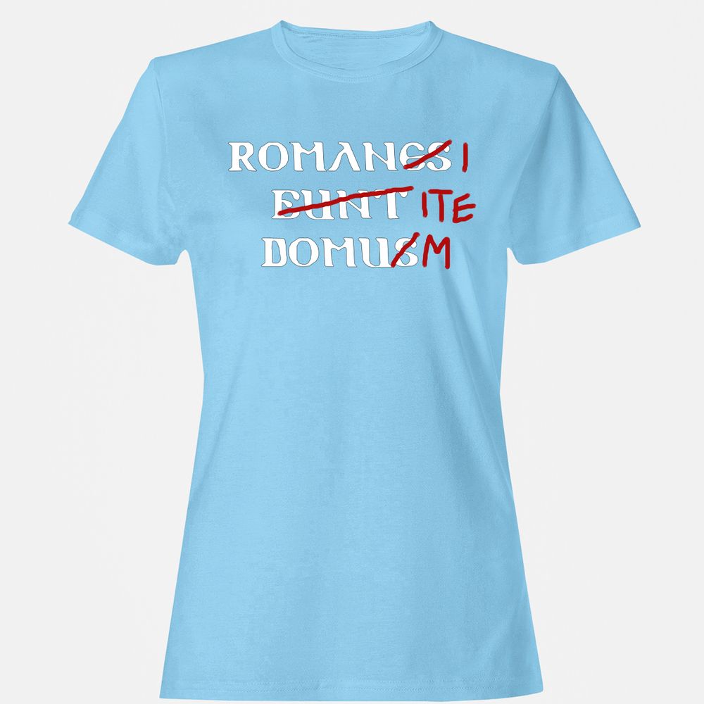 Women's T-Shirt - QRK49174 - Light Blue - 8