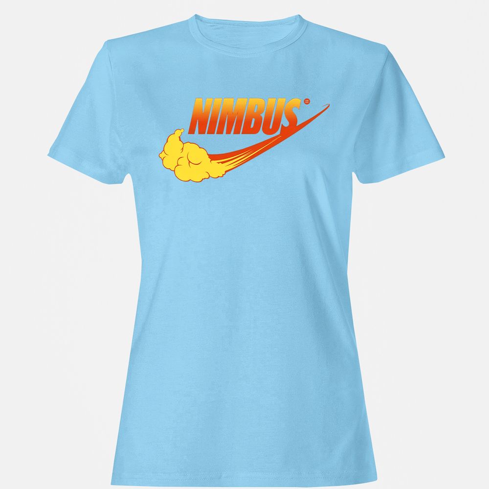 Women's T-Shirt - ZNJSK2P6 - Light Blue - 8