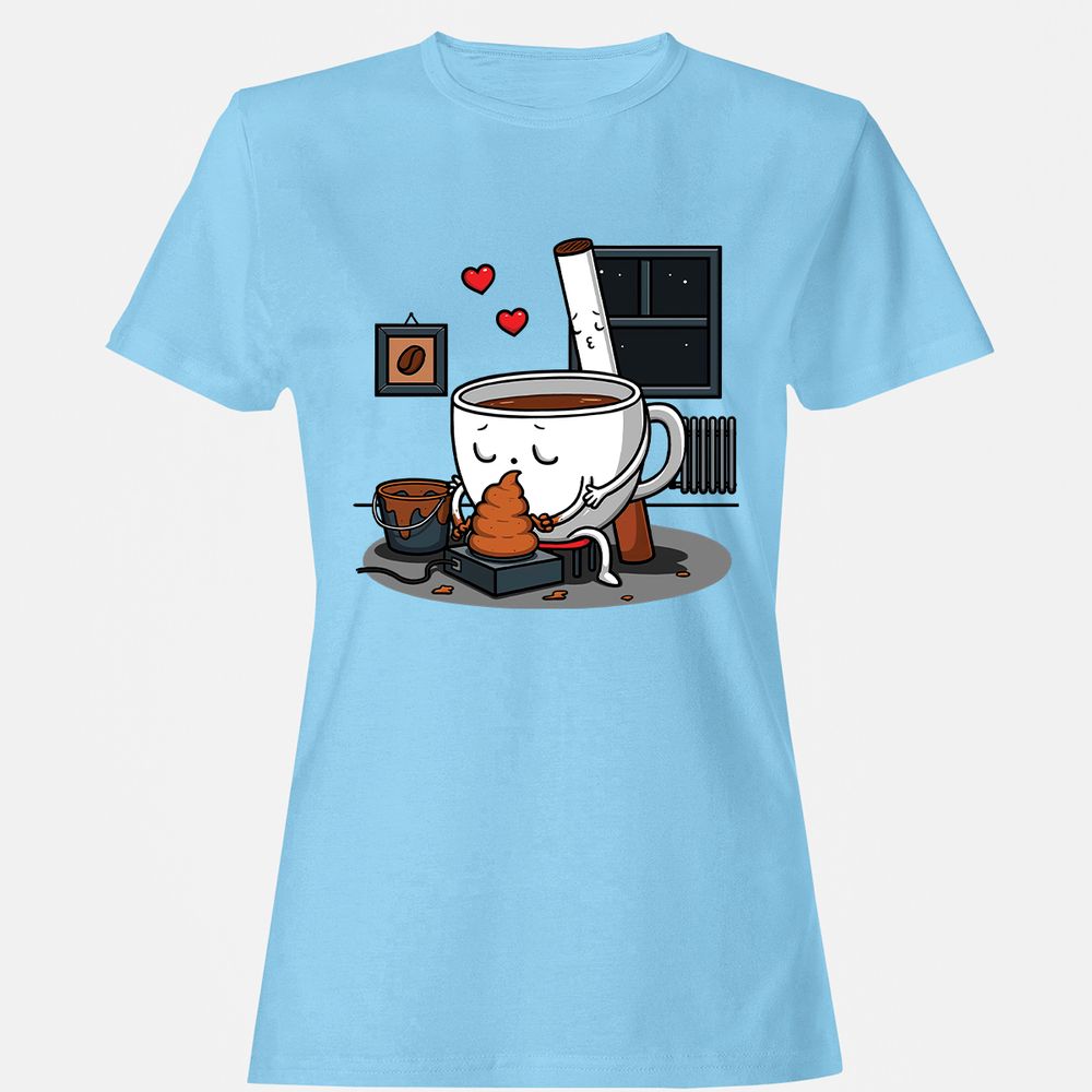 Women's T-Shirt - U121LC3G - Light Blue - 8