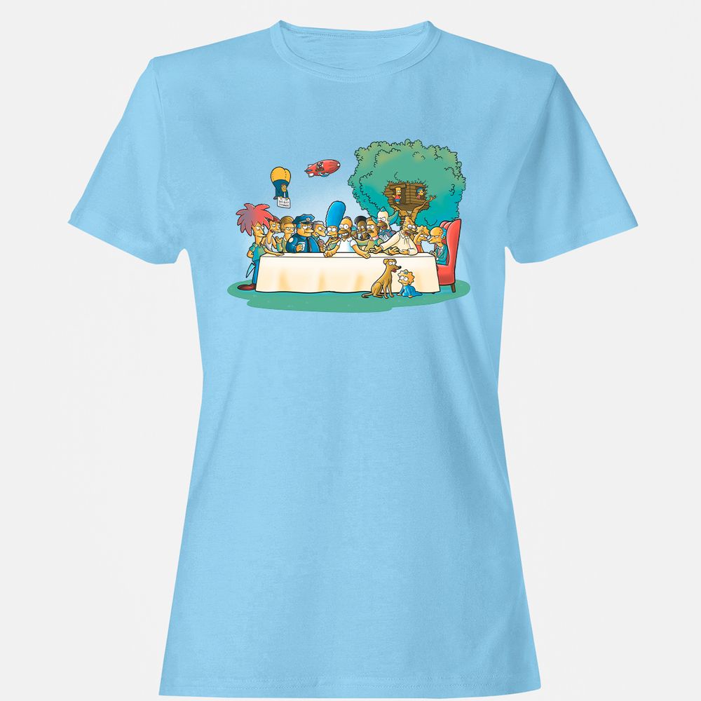 Women's T-Shirt - HW2YVUS7 - Light Blue - 8