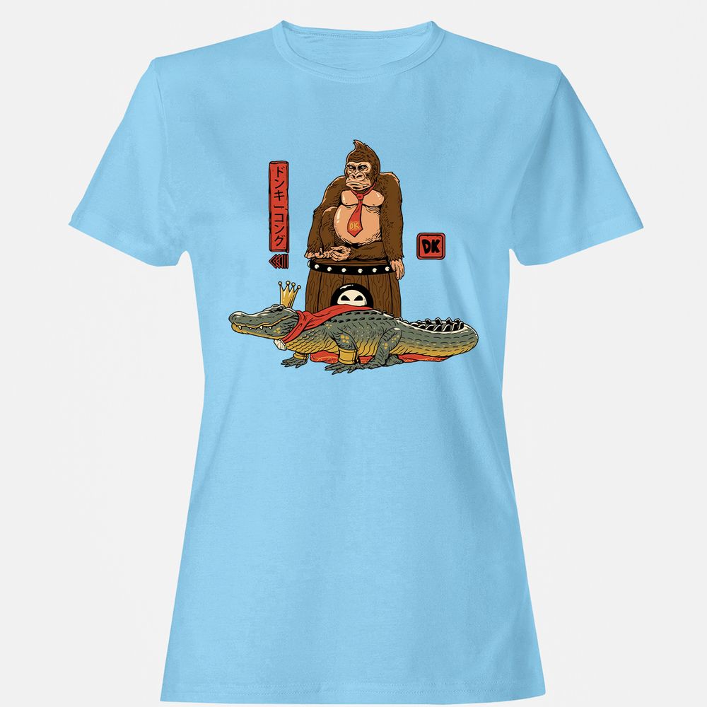 Women's T-Shirt - Z3PDH1FM - Light Blue - 8