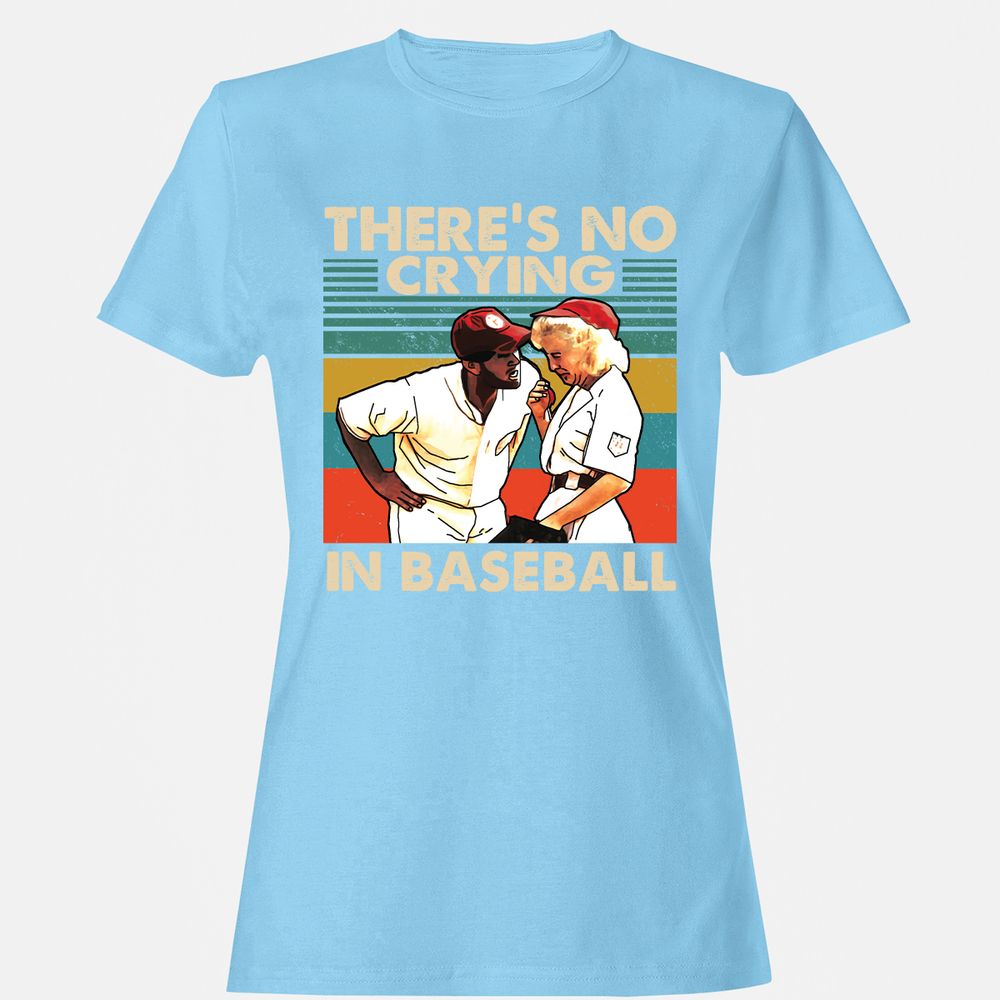 Women's T-Shirt - ZU99S6JN - Light Blue - 8