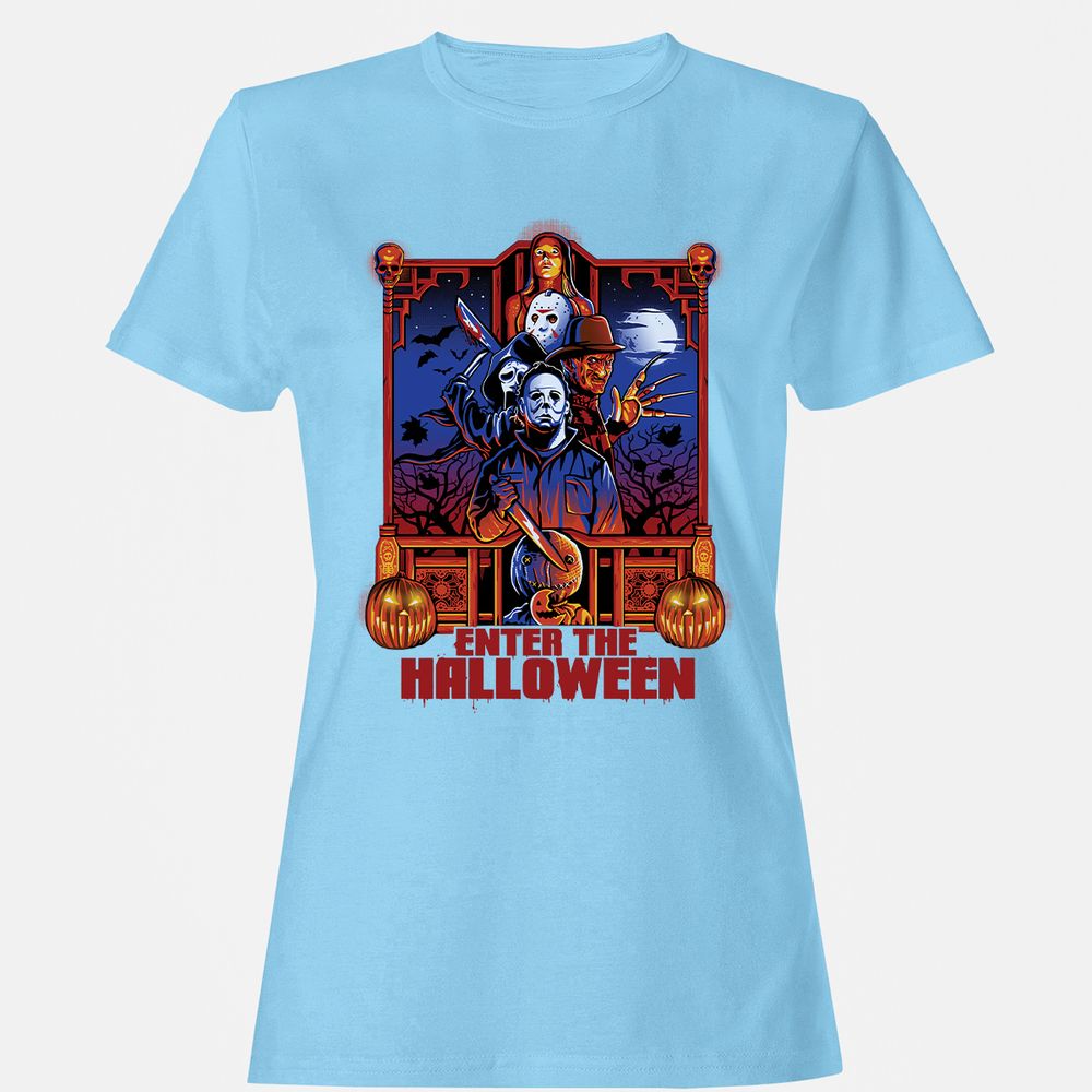 Women's T-Shirt - M5P18U7P - Light Blue - 8