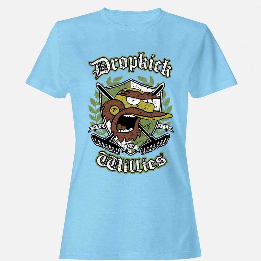 Women's T-Shirt - JQ9ZSDL5 - Light Blue - 8