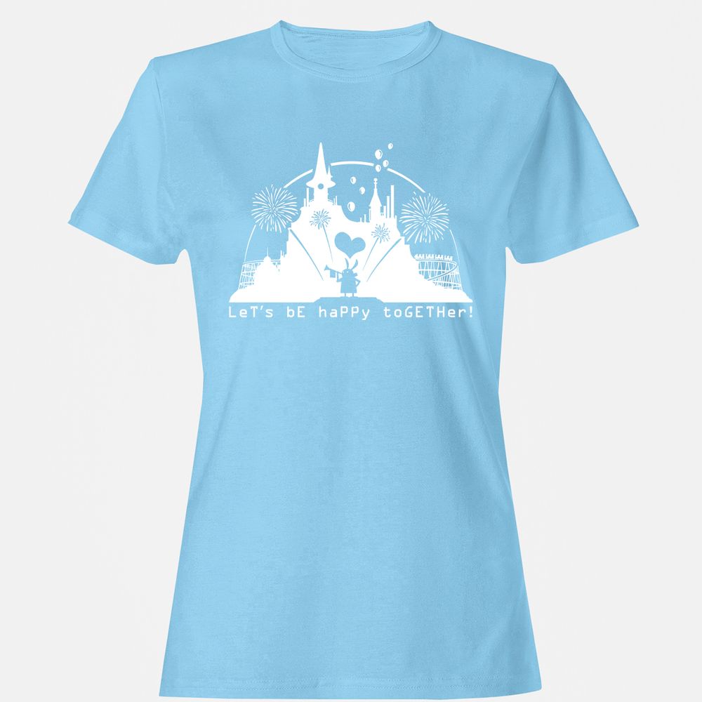 Women's T-Shirt - PYG61ECB - Light Blue - 8