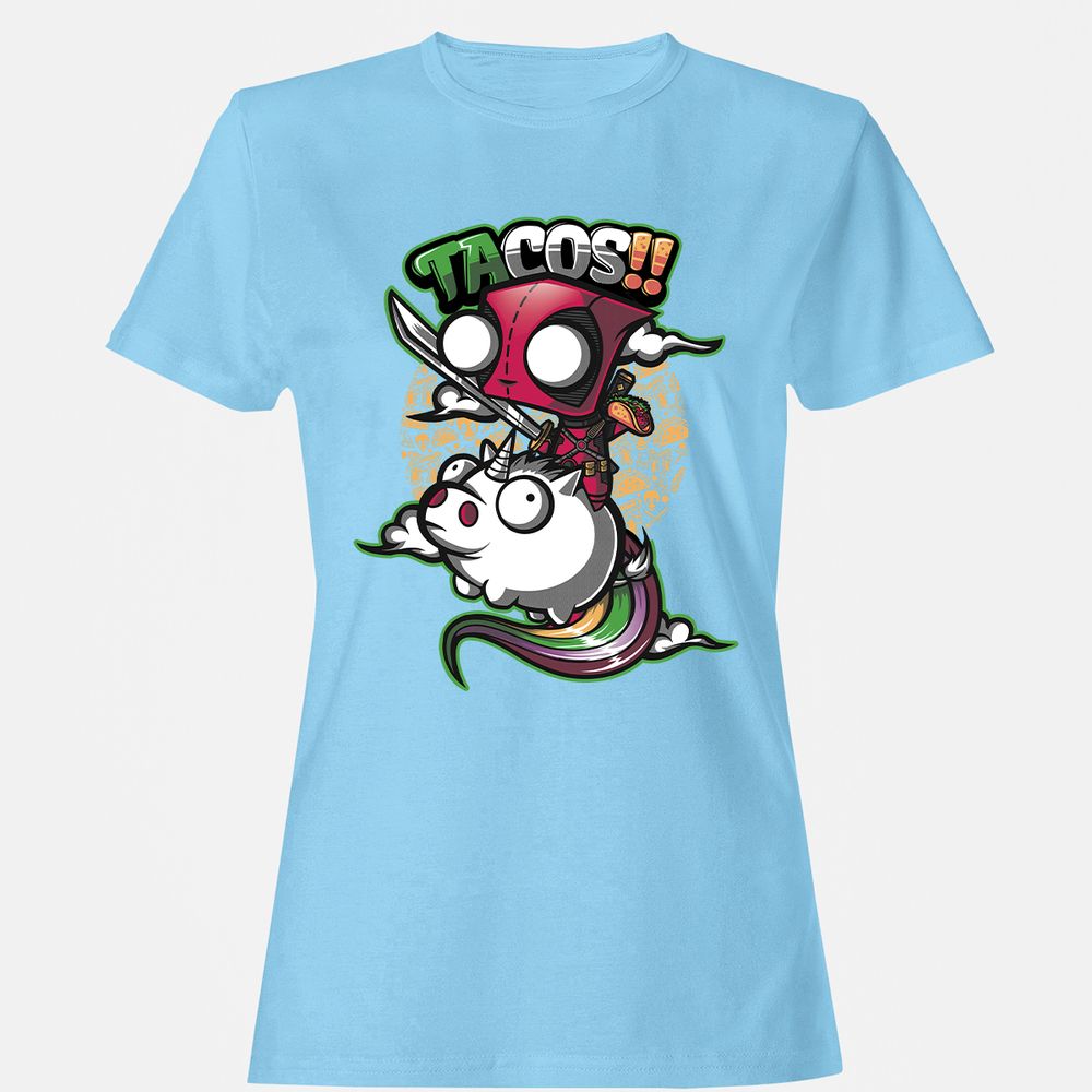 Women's T-Shirt - 6G4L61BW - Light Blue - 8