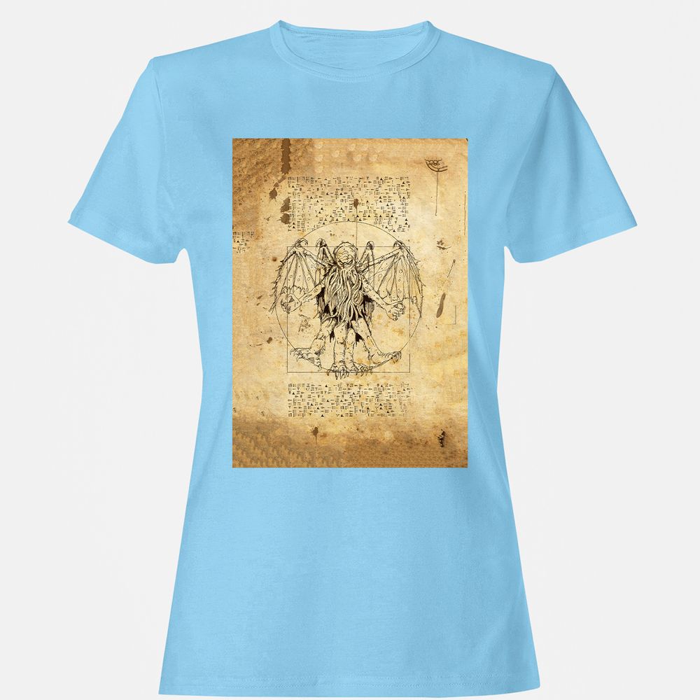 Women's T-Shirt - WBZ1KZC4 - Light Blue - 8