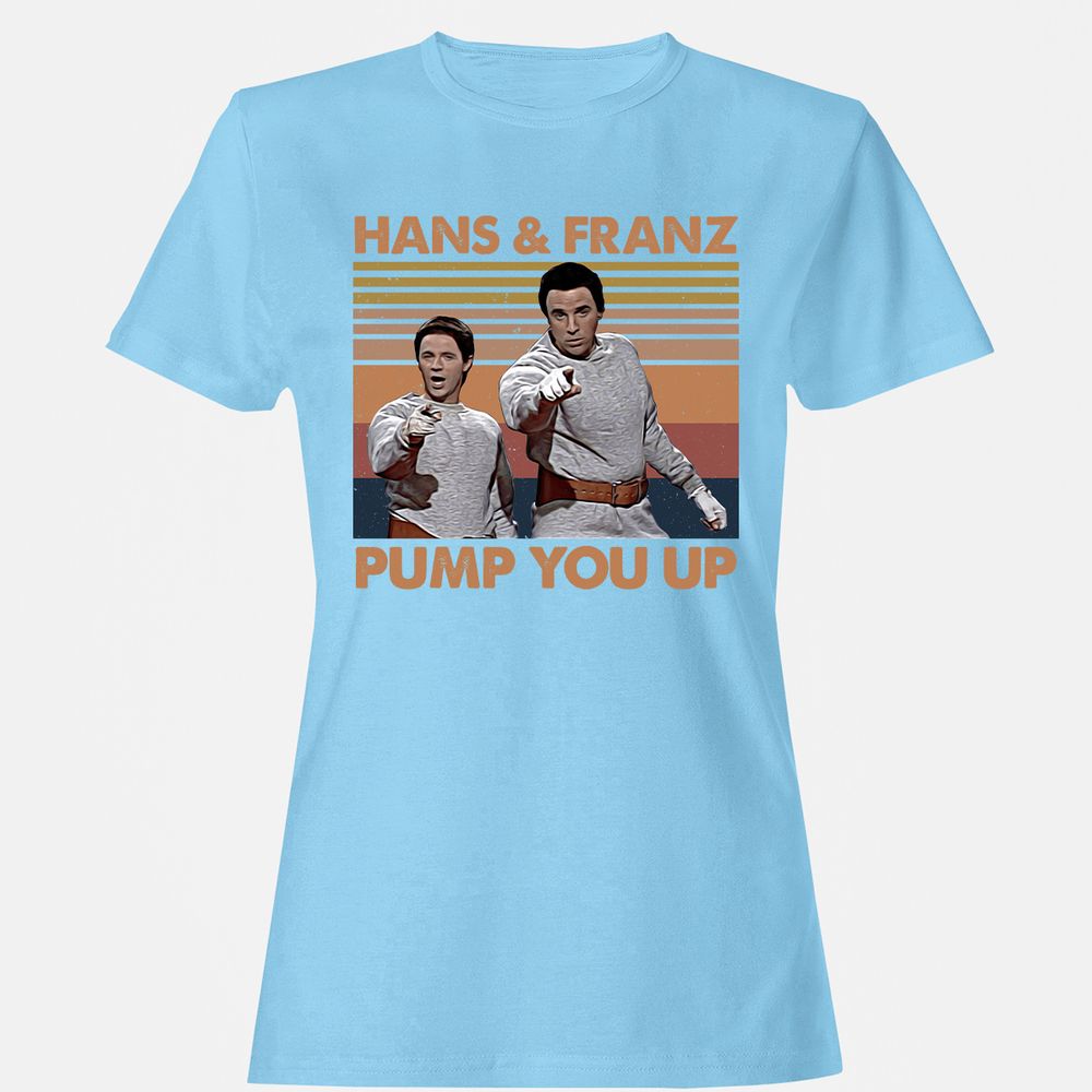 Women's T-Shirt - HCZMPDQM - Light Blue - 8