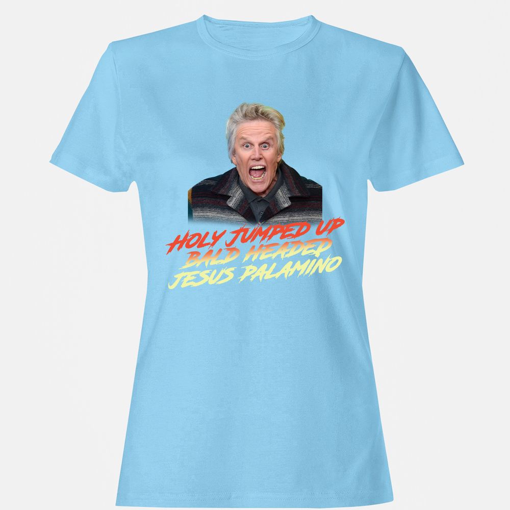 Women's T-Shirt - 75VBYEG3 - Light Blue - 8