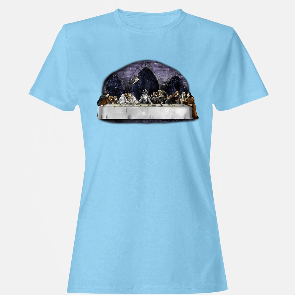 Women's T-Shirt - 74X7TGAZ - Light Blue - 8