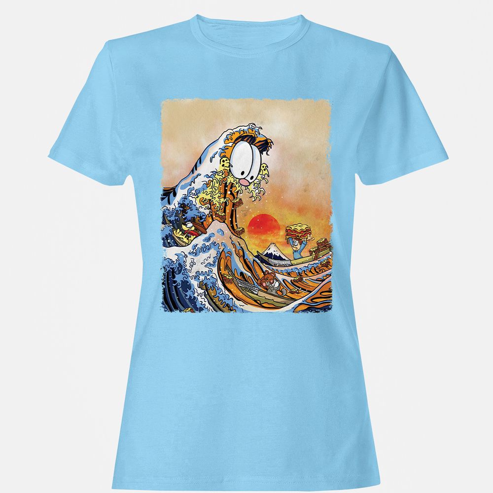 Women's T-Shirt - J9S8X9SF - Light Blue - 8