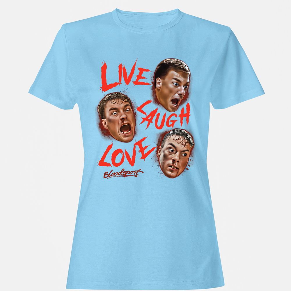 Women's T-Shirt - NZ94Q2KG - Light Blue - 8