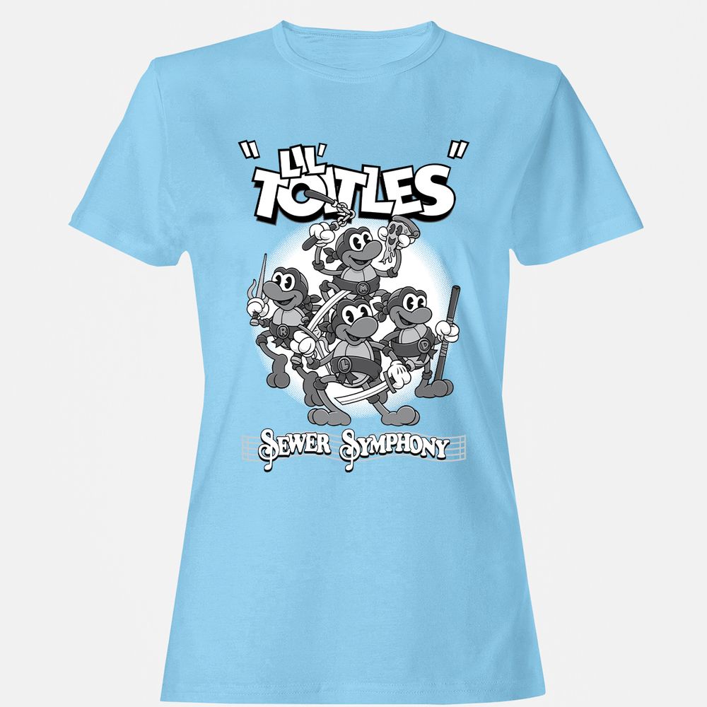 Women's T-Shirt - WK92Z79G - Light Blue - 8