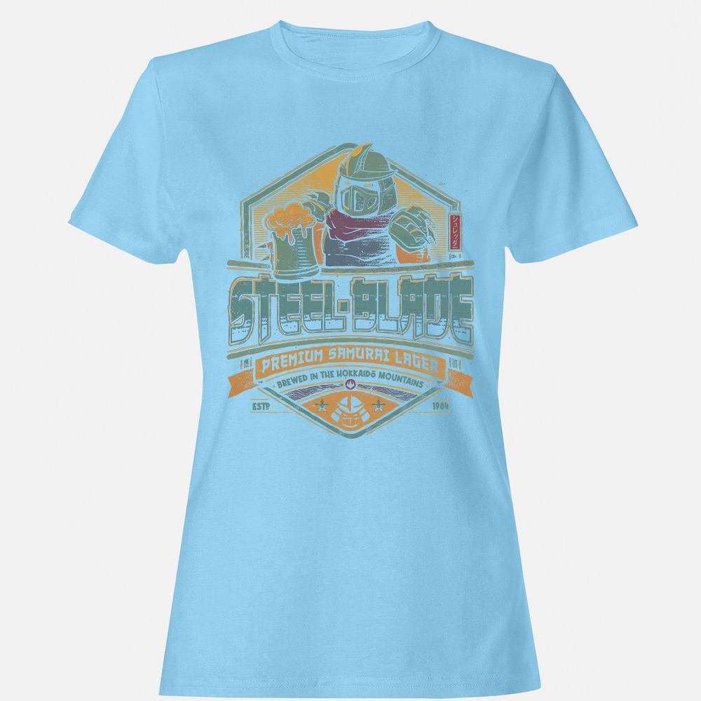 Women's T-Shirt - QKC2KM1Y - Light Blue - 8