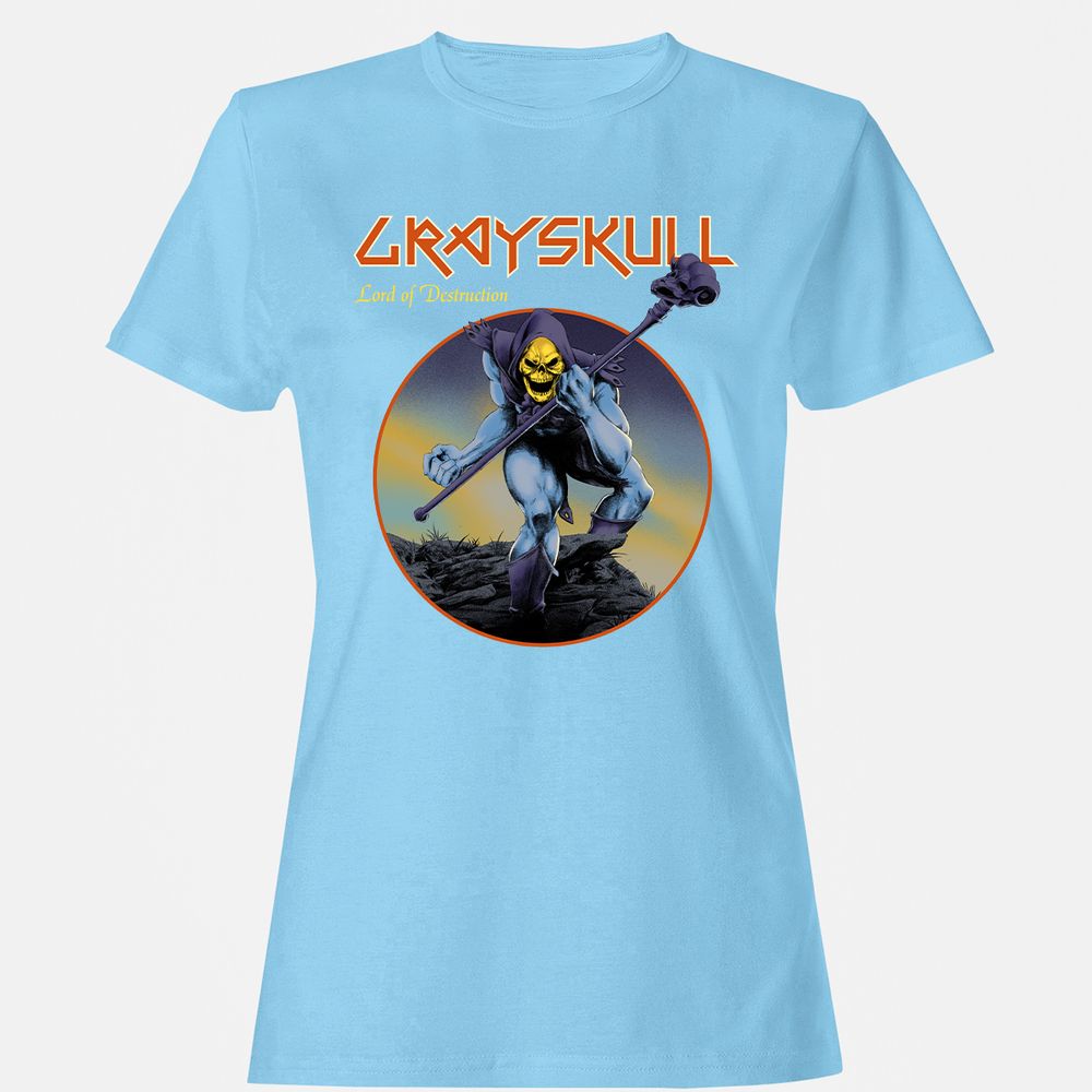 Women's T-Shirt - Z9K79GYW - Light Blue - 8