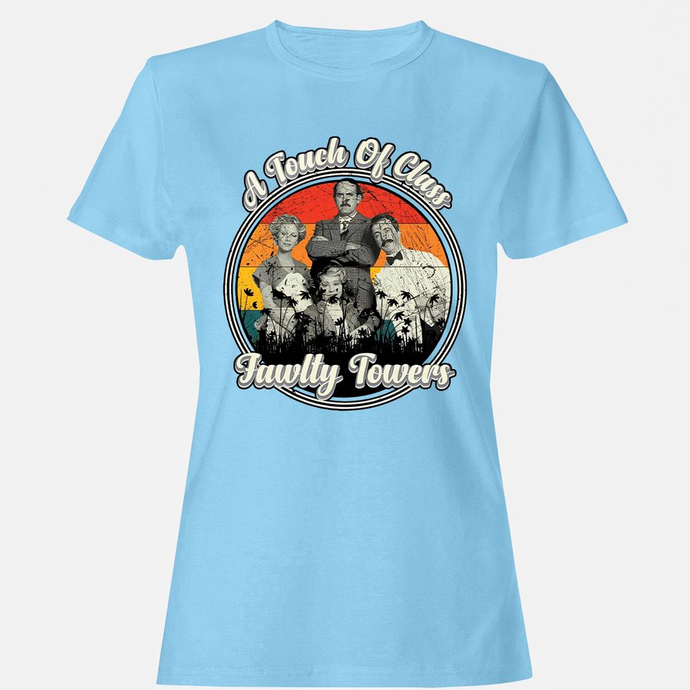 Women's T-Shirt - LNVHA5EQ - Light Blue - 8