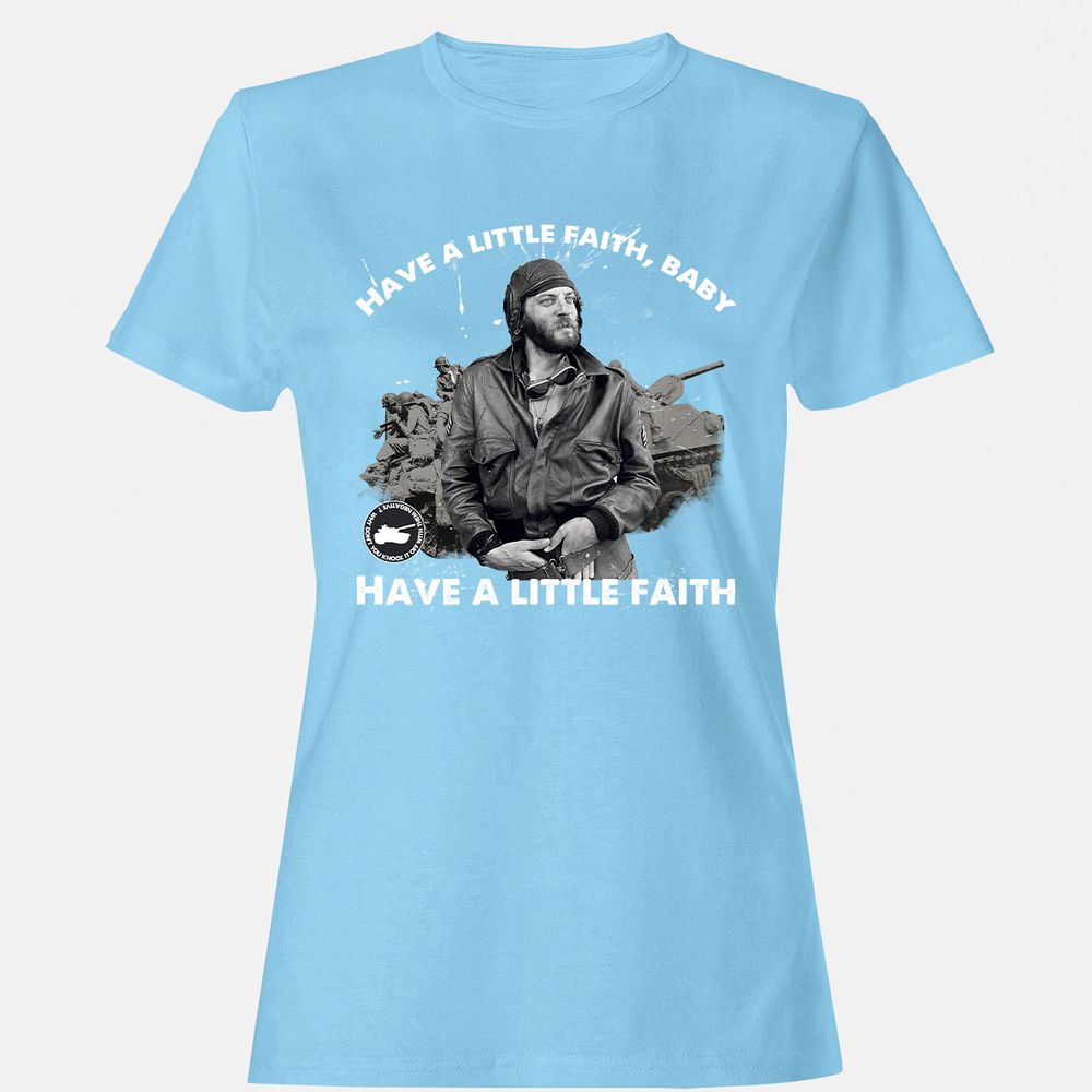 Women's T-Shirt - 7RWAMP34 - Light Blue - 8