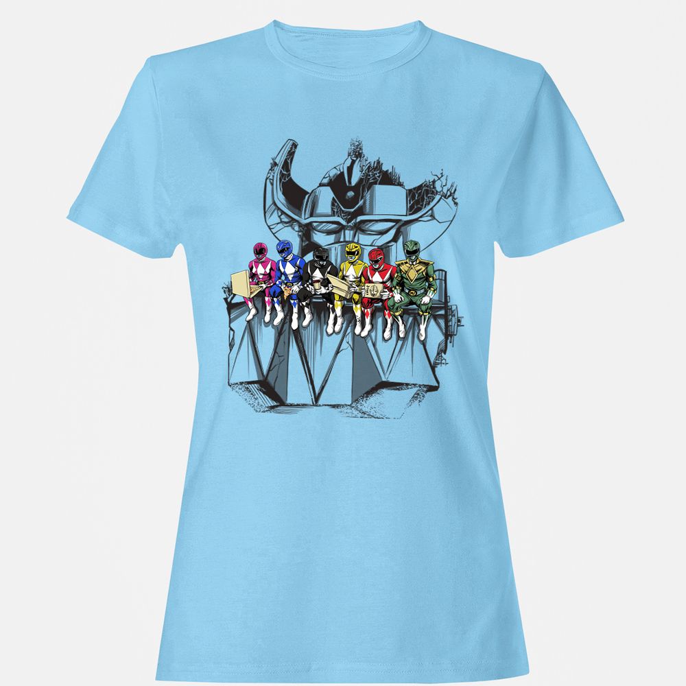 Women's T-Shirt - 7JJK92H2 - Light Blue - 8