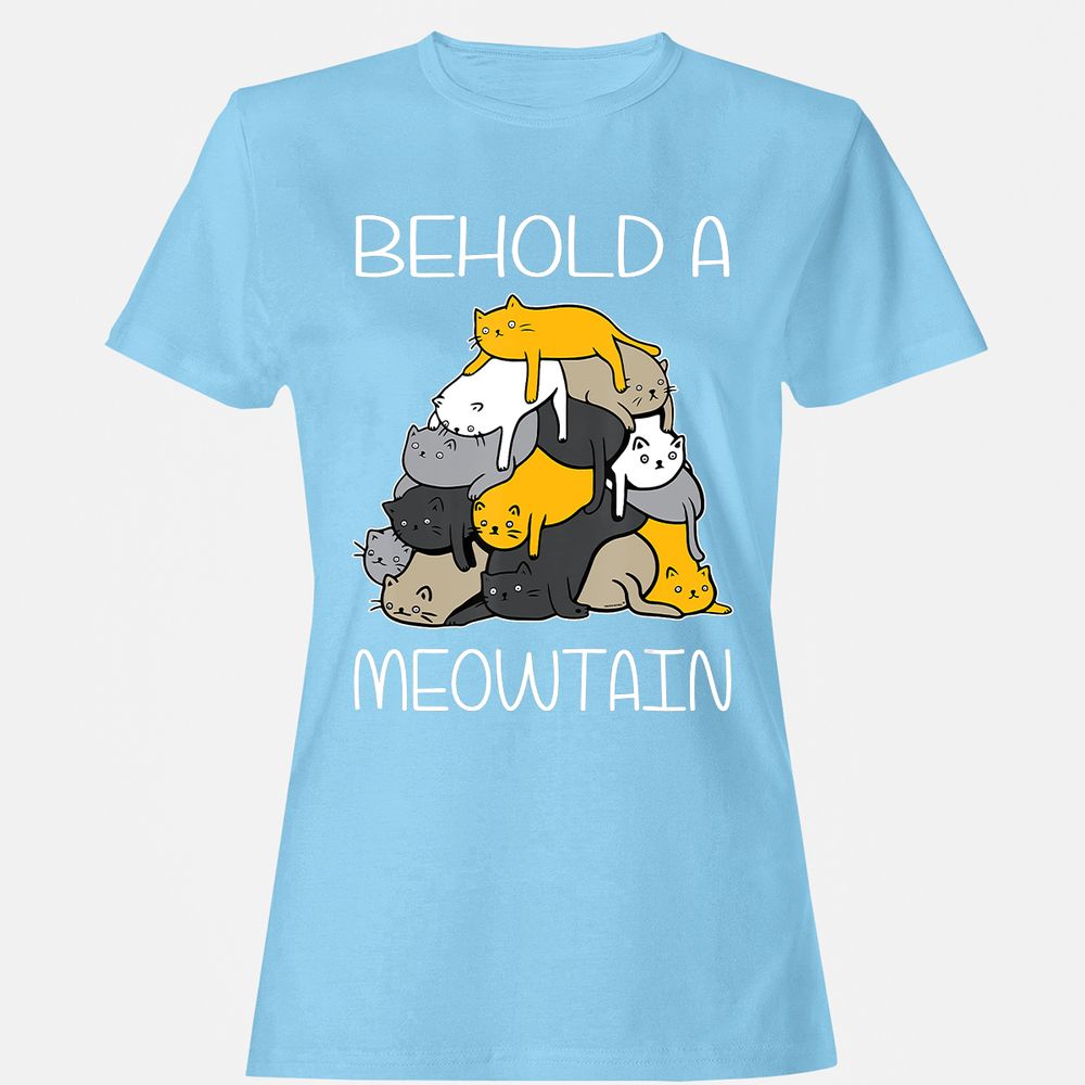 Women's T-Shirt - G9RFYUCM - Light Blue - 8