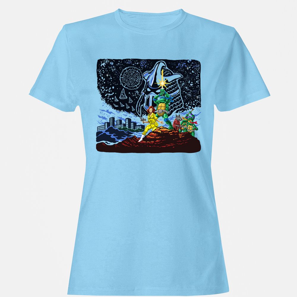 Women's T-Shirt - 4ZWF789H - Light Blue - 8