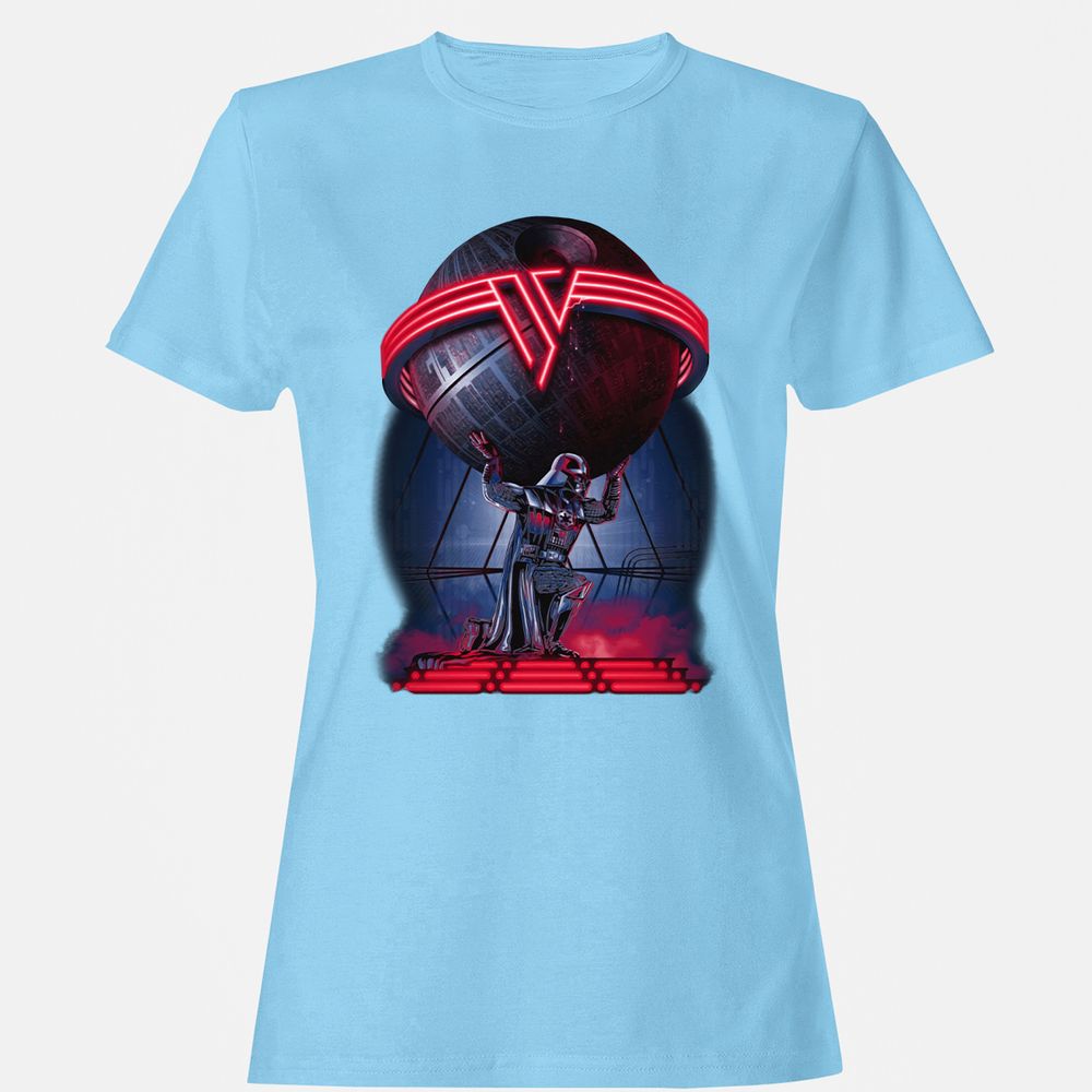 Women's T-Shirt - 4GW9G8DV - Light Blue - 8