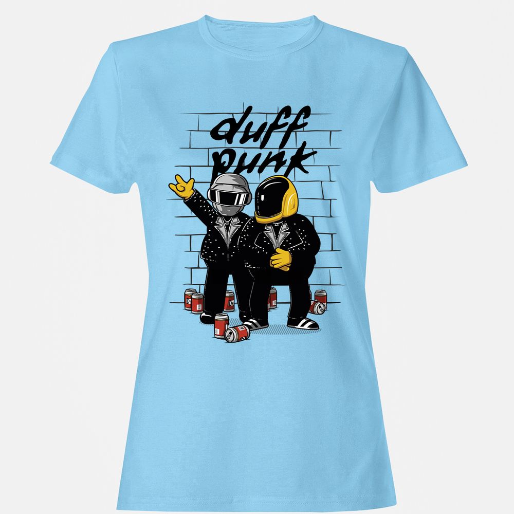 Women's T-Shirt - 1ZQG19VQ - Light Blue - 8