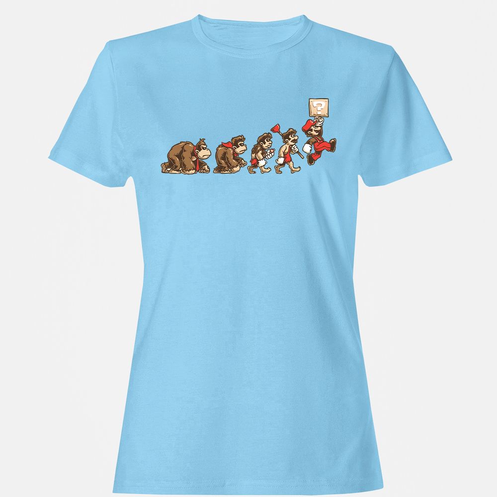 Women's T-Shirt - 42D5X5X7 - Light Blue - 8