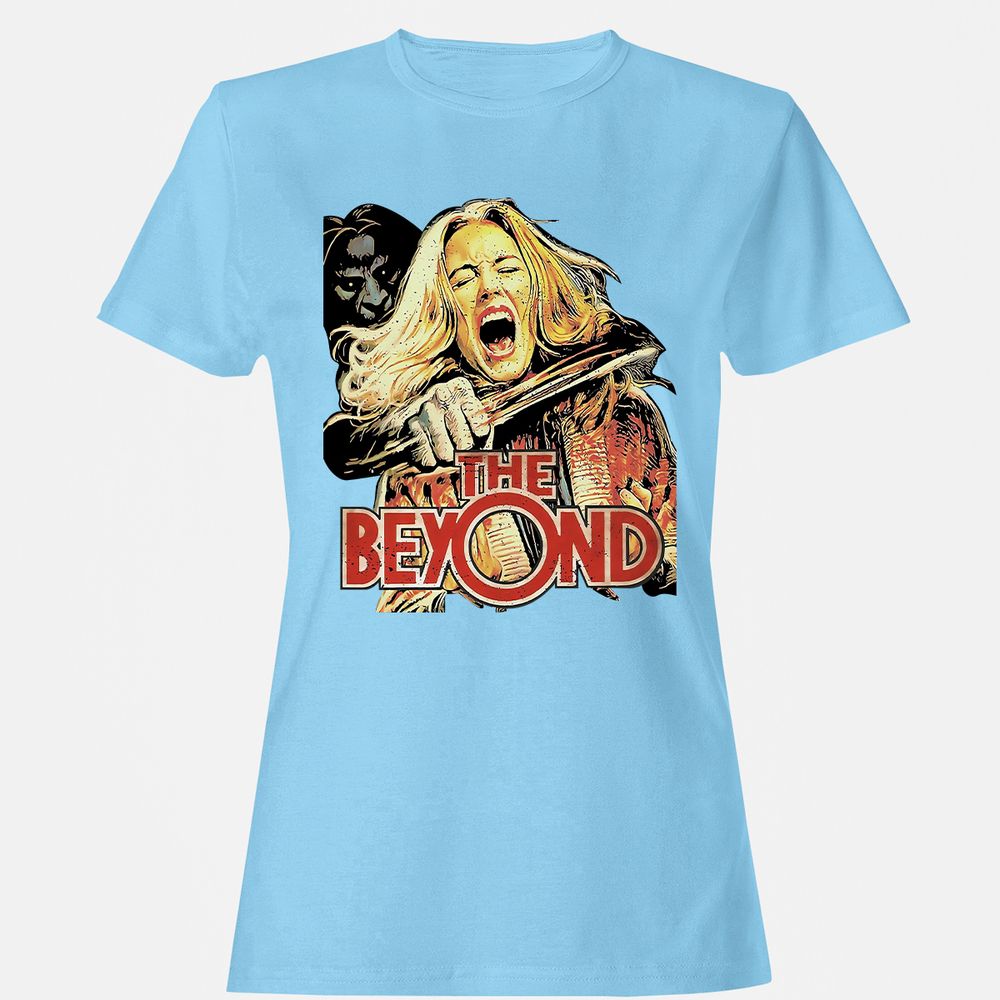 Women's T-Shirt - 9TBJP69X - Light Blue - 8