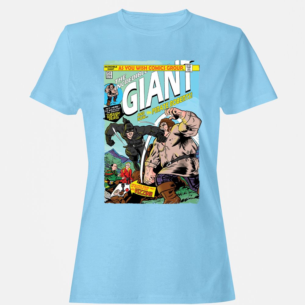 Women's T-Shirt - BFXCJQDN - Light Blue - 8