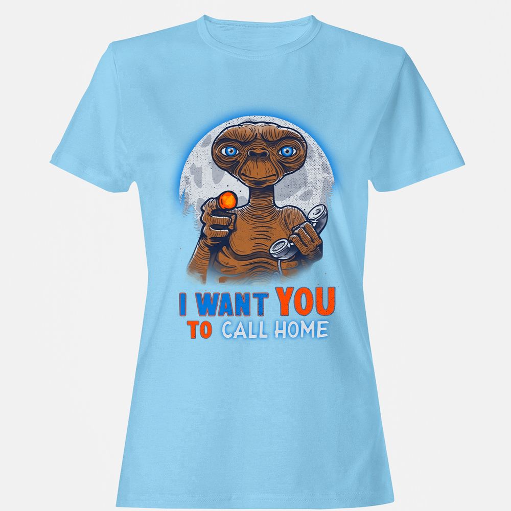Women's T-Shirt - 62KMH8JM - Light Blue - 8
