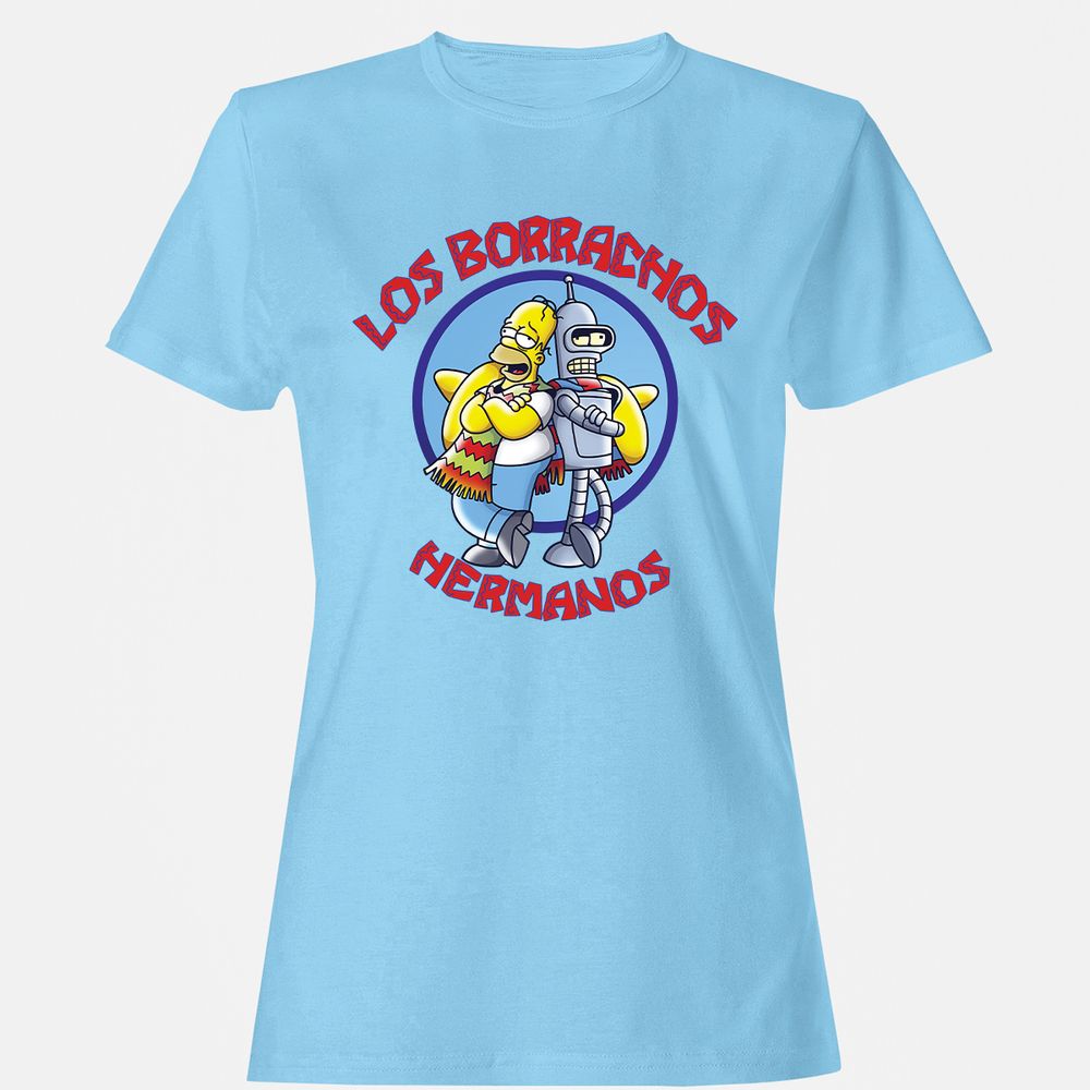 Women's T-Shirt - N3KQPNAC - Light Blue - 8