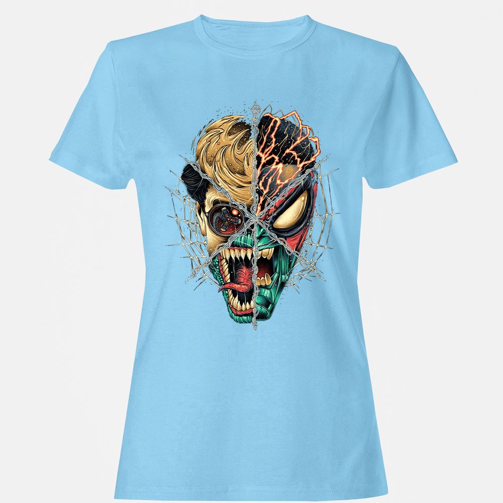 Women's T-Shirt - NJ49C2U6 - Light Blue - 8