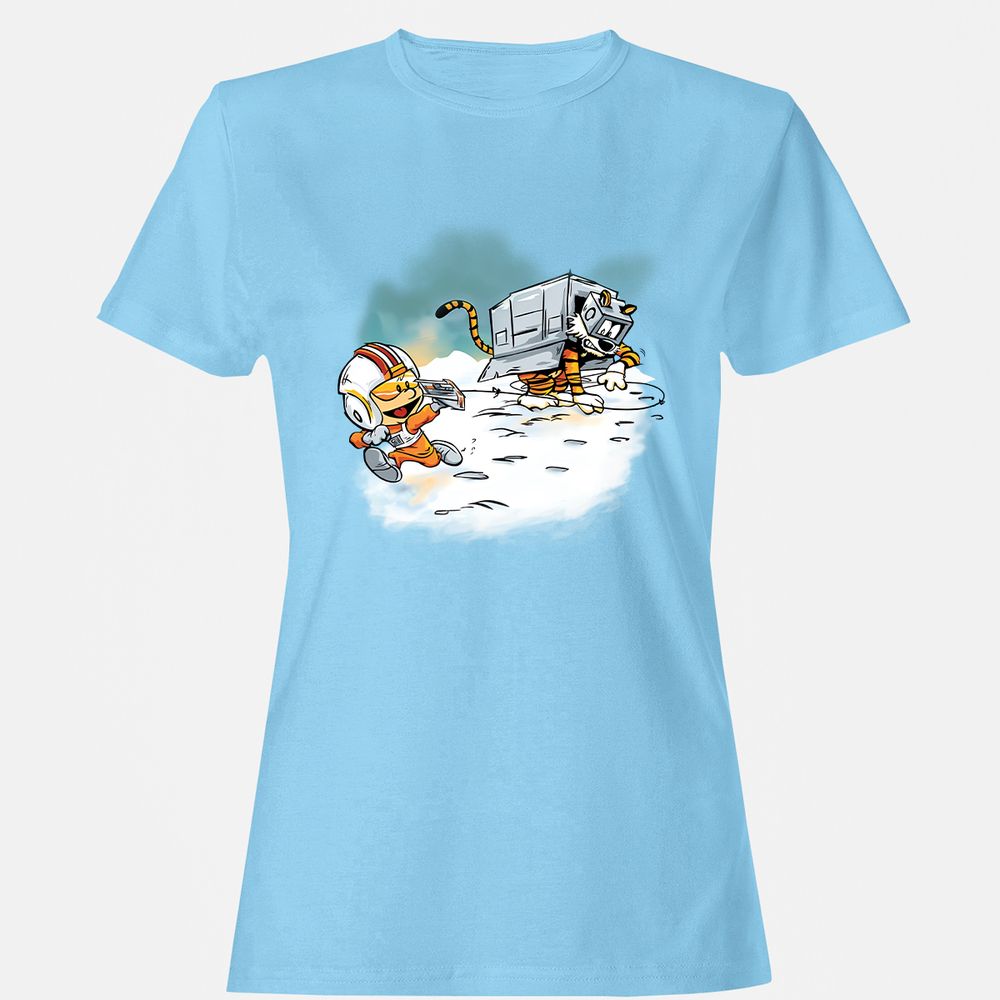 Women's T-Shirt - UYDJ8AZ8 - Light Blue - 8