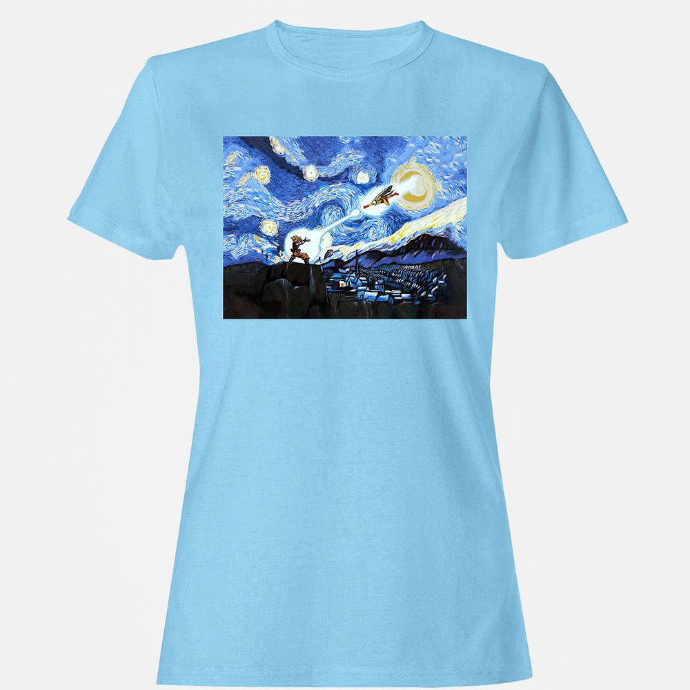 Women's T-Shirt - 3PBC5XXT - Light Blue - 8