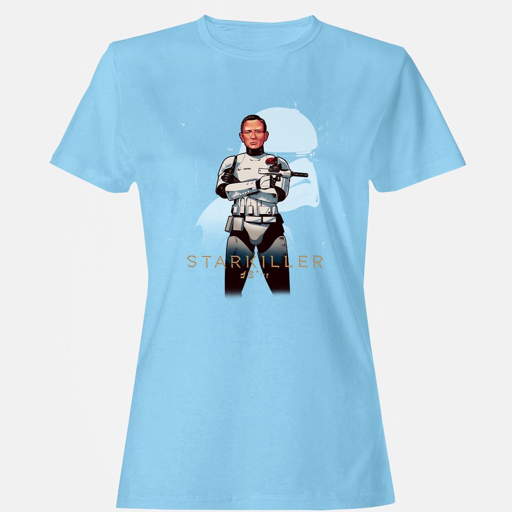 Women's T-Shirt - SWWJCA5J - Light Blue - 8