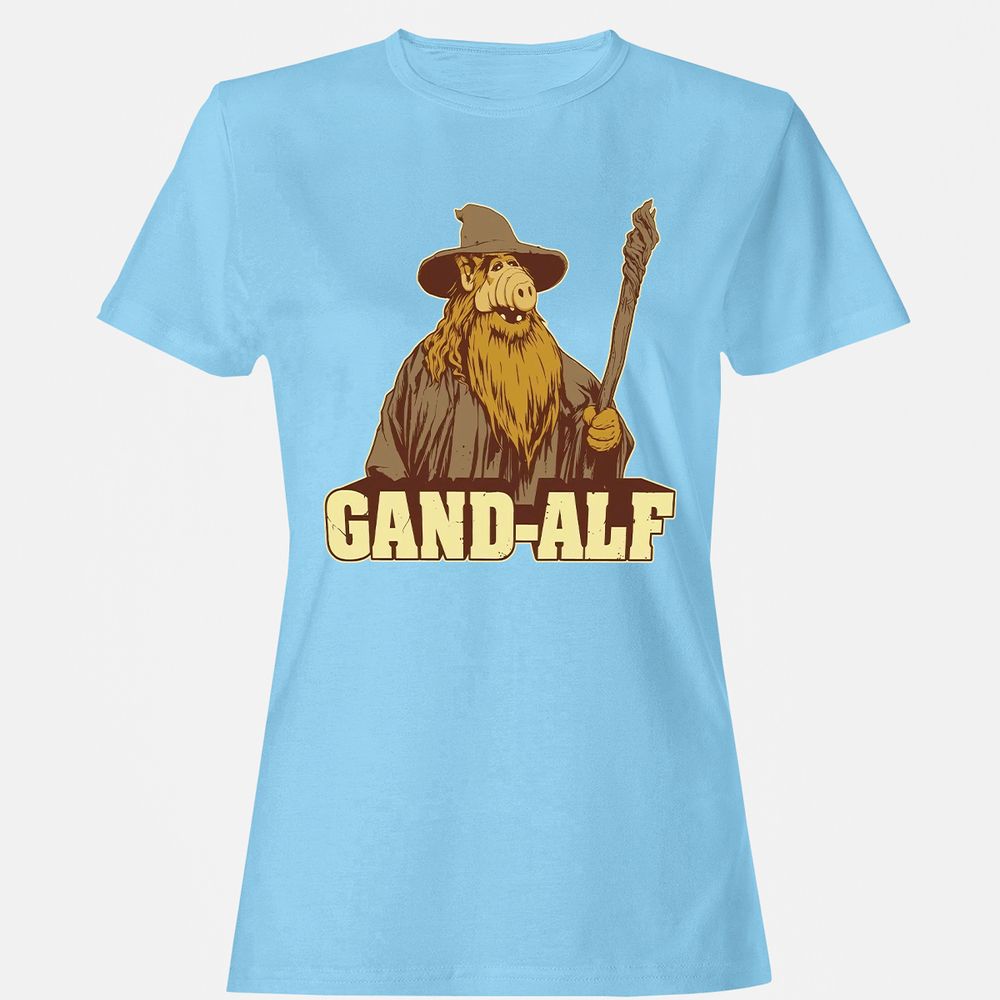 Women's T-Shirt - CXNW2J1F - Light Blue - 8