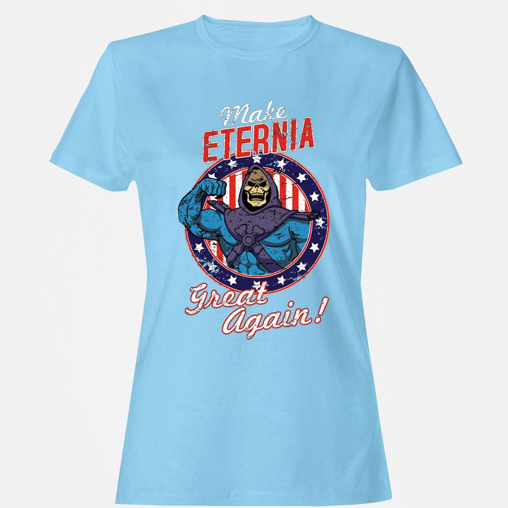 Women's T-Shirt - LMGYX6AN - Light Blue - 8