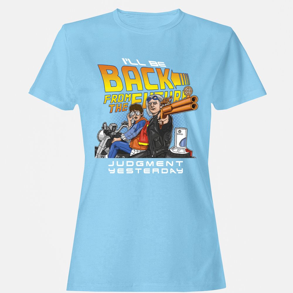 Women's T-Shirt - RGWFTAF8 - Light Blue - 8