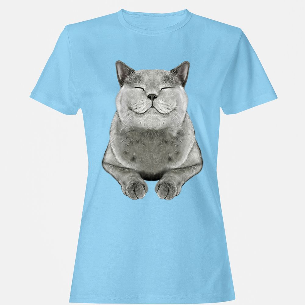 Women's T-Shirt - Y26JD89K - Light Blue - 8