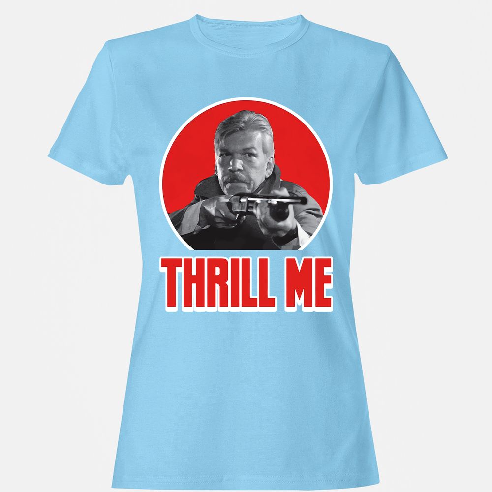 Women's T-Shirt - DTGZHAQG - Light Blue - 8